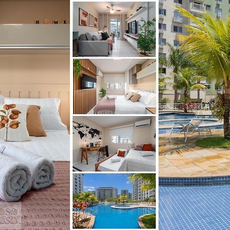 2 Quartos Com Varanda A 300M Riocentro Wi-Fi 120Mbps E Cozinha Completa - Condominio Com Piscina, Estacionamento, Portaria 24H E Parquinho Infantil - Apartamento Indicado Para Grupos, Hospedes A Trabalho E Criancas Ріо-де-Жанейро Екстер'єр фото