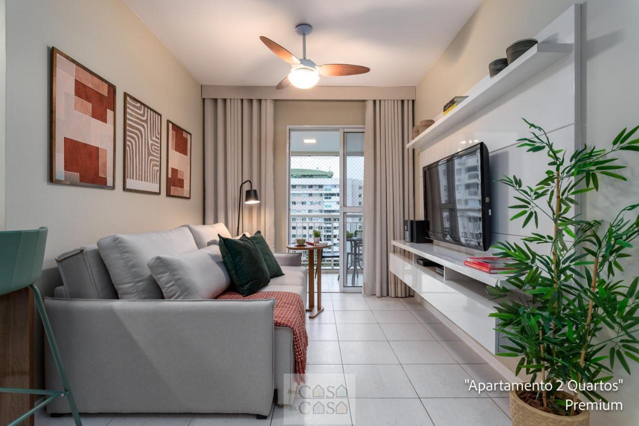 2 Quartos Com Varanda A 300M Riocentro Wi-Fi 120Mbps E Cozinha Completa - Condominio Com Piscina, Estacionamento, Portaria 24H E Parquinho Infantil - Apartamento Indicado Para Grupos, Hospedes A Trabalho E Criancas Ріо-де-Жанейро Екстер'єр фото