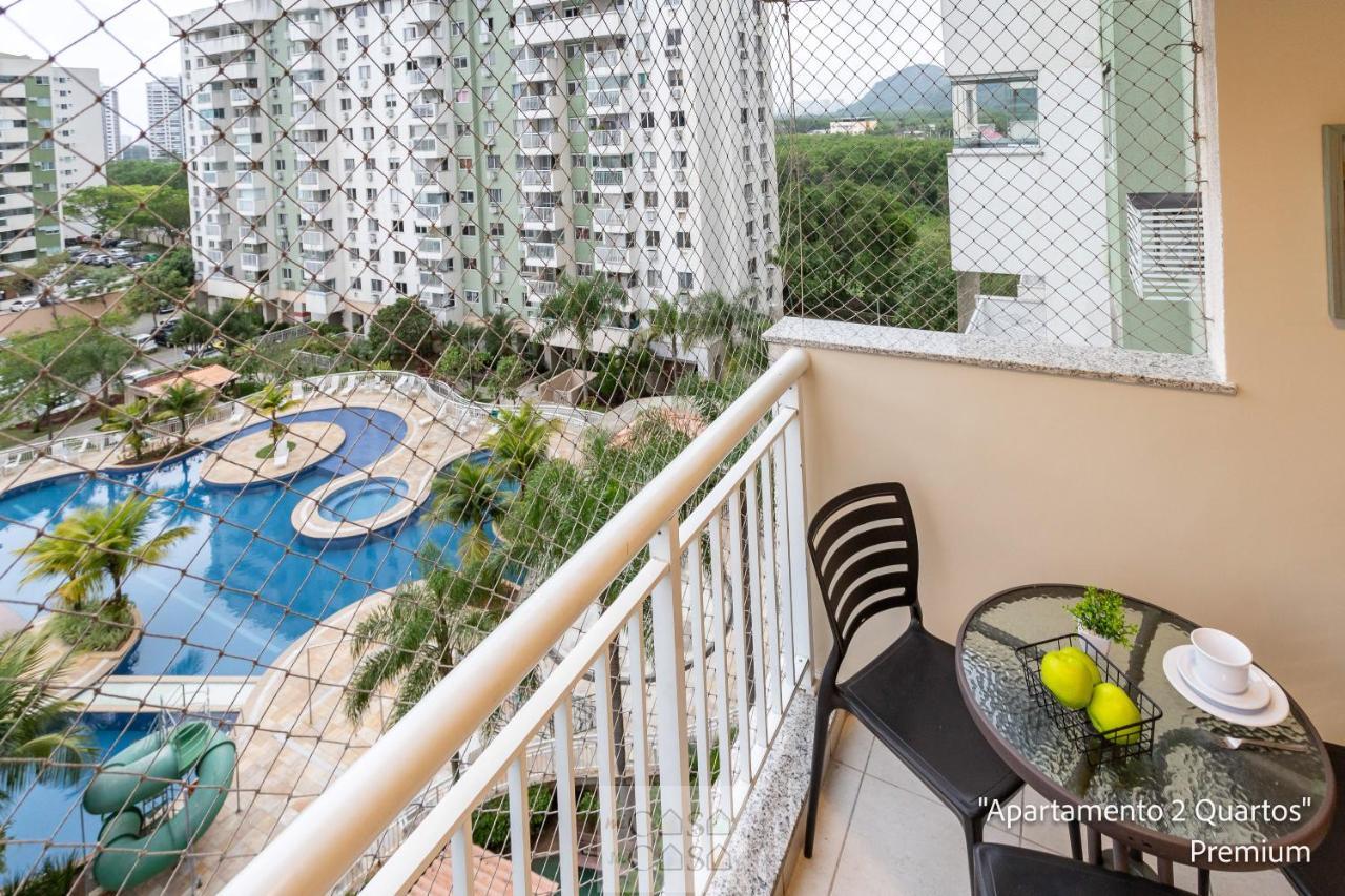 2 Quartos Com Varanda A 300M Riocentro Wi-Fi 120Mbps E Cozinha Completa - Condominio Com Piscina, Estacionamento, Portaria 24H E Parquinho Infantil - Apartamento Indicado Para Grupos, Hospedes A Trabalho E Criancas Ріо-де-Жанейро Екстер'єр фото