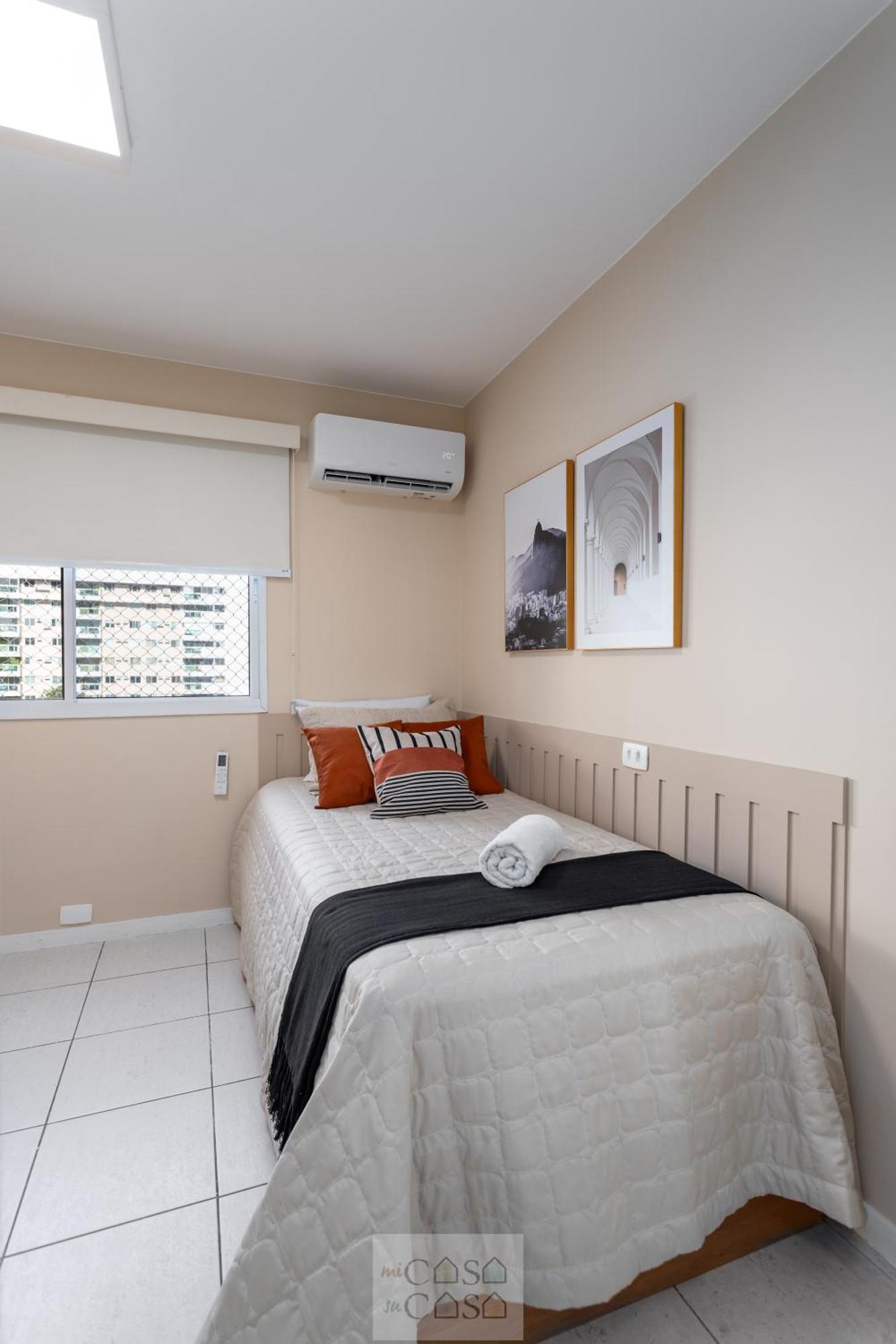 2 Quartos Com Varanda A 300M Riocentro Wi-Fi 120Mbps E Cozinha Completa - Condominio Com Piscina, Estacionamento, Portaria 24H E Parquinho Infantil - Apartamento Indicado Para Grupos, Hospedes A Trabalho E Criancas Ріо-де-Жанейро Номер фото