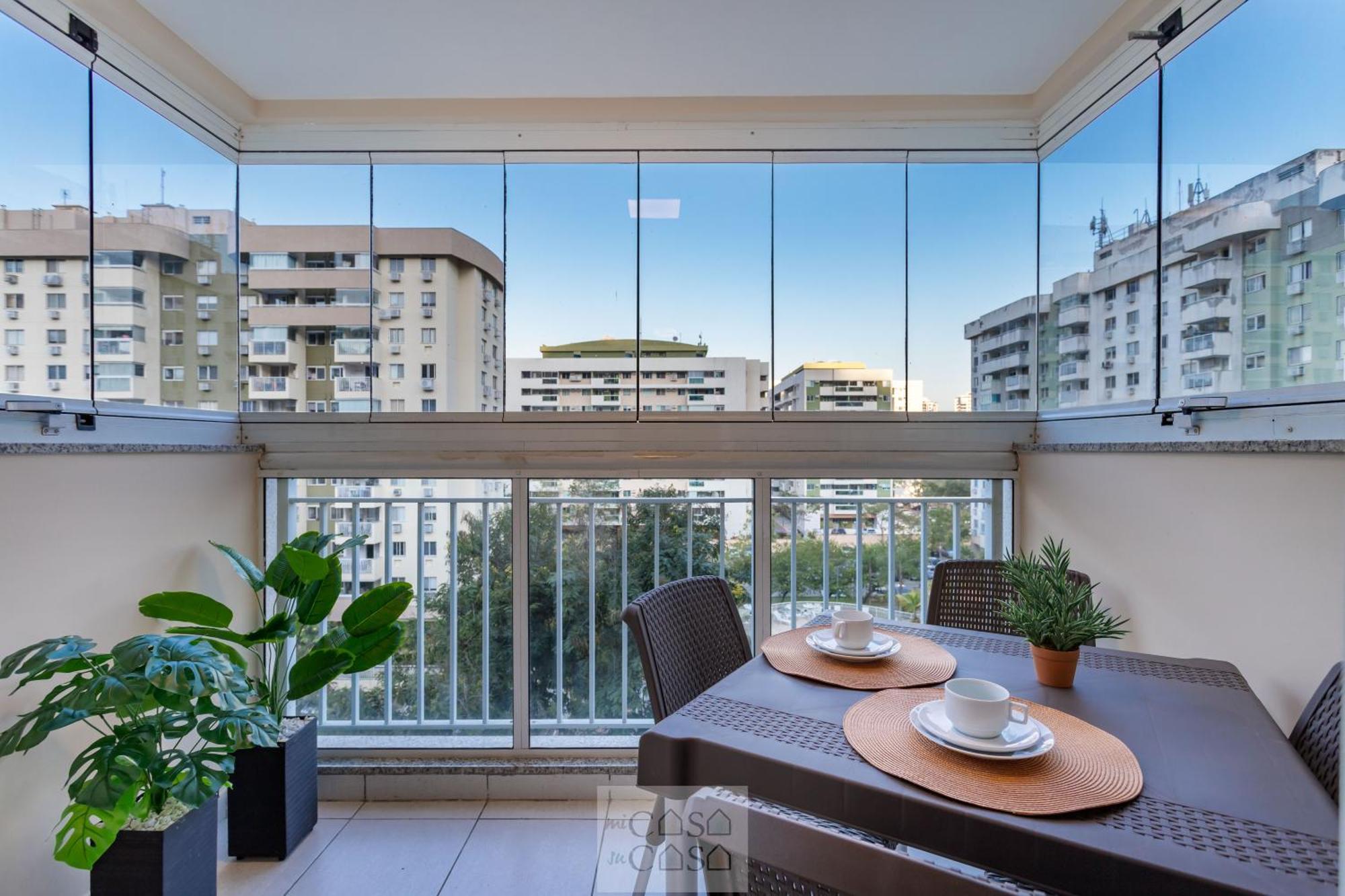 2 Quartos Com Varanda A 300M Riocentro Wi-Fi 120Mbps E Cozinha Completa - Condominio Com Piscina, Estacionamento, Portaria 24H E Parquinho Infantil - Apartamento Indicado Para Grupos, Hospedes A Trabalho E Criancas Ріо-де-Жанейро Екстер'єр фото