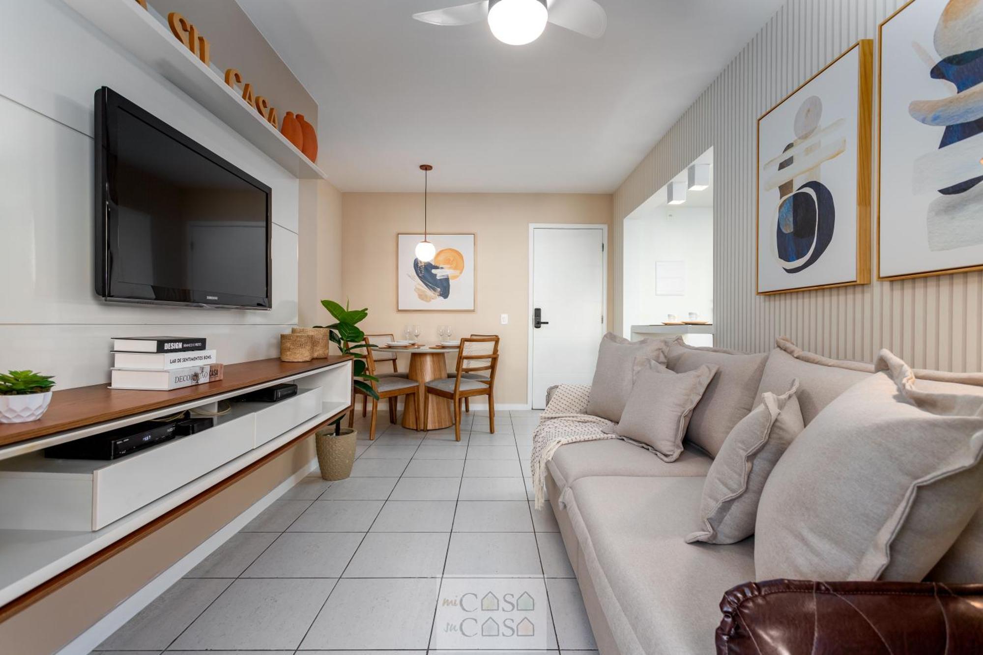 2 Quartos Com Varanda A 300M Riocentro Wi-Fi 120Mbps E Cozinha Completa - Condominio Com Piscina, Estacionamento, Portaria 24H E Parquinho Infantil - Apartamento Indicado Para Grupos, Hospedes A Trabalho E Criancas Ріо-де-Жанейро Номер фото